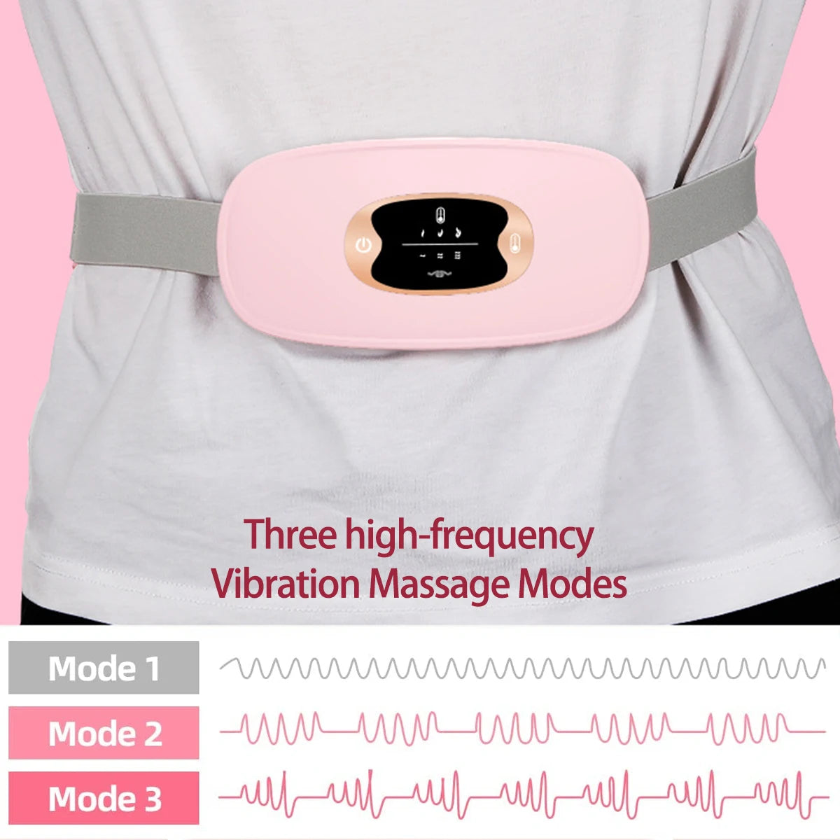 Comfort Heat Massage Belt – Natural Relief for Menstrual Cramps